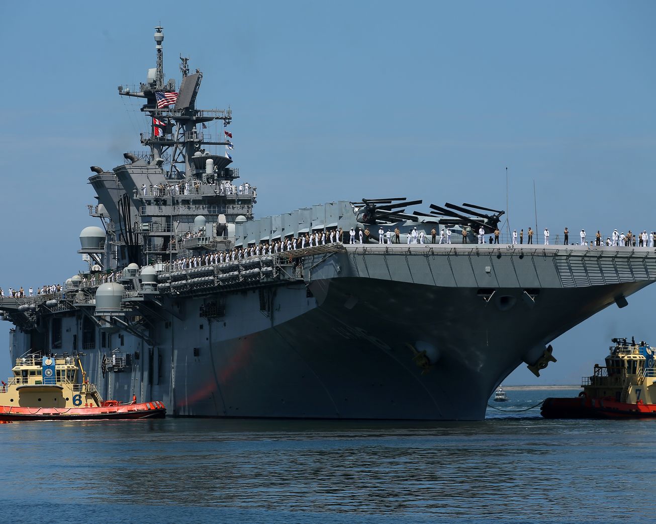 Meet the USS Tripoli: The Navy's Newest Amphibious Assault Ship | The